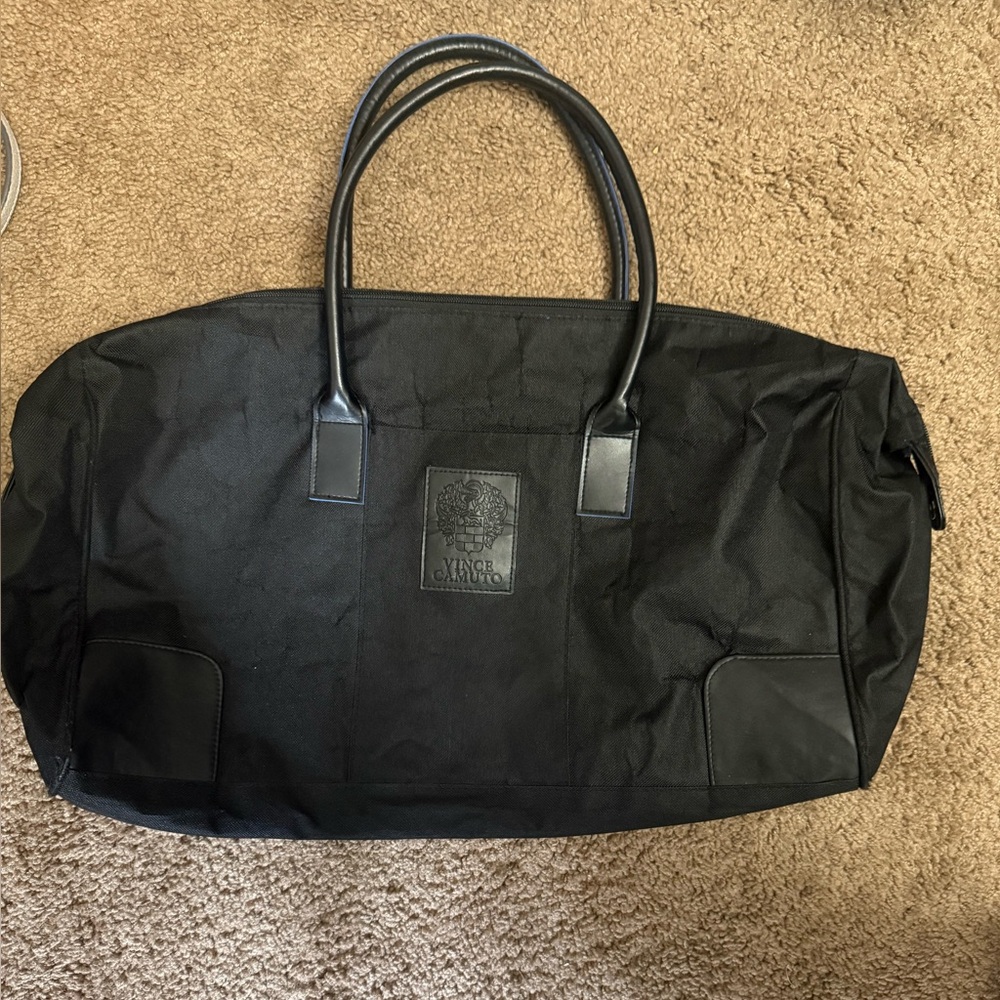 Vince Camuto Charcoal Embossed Tote